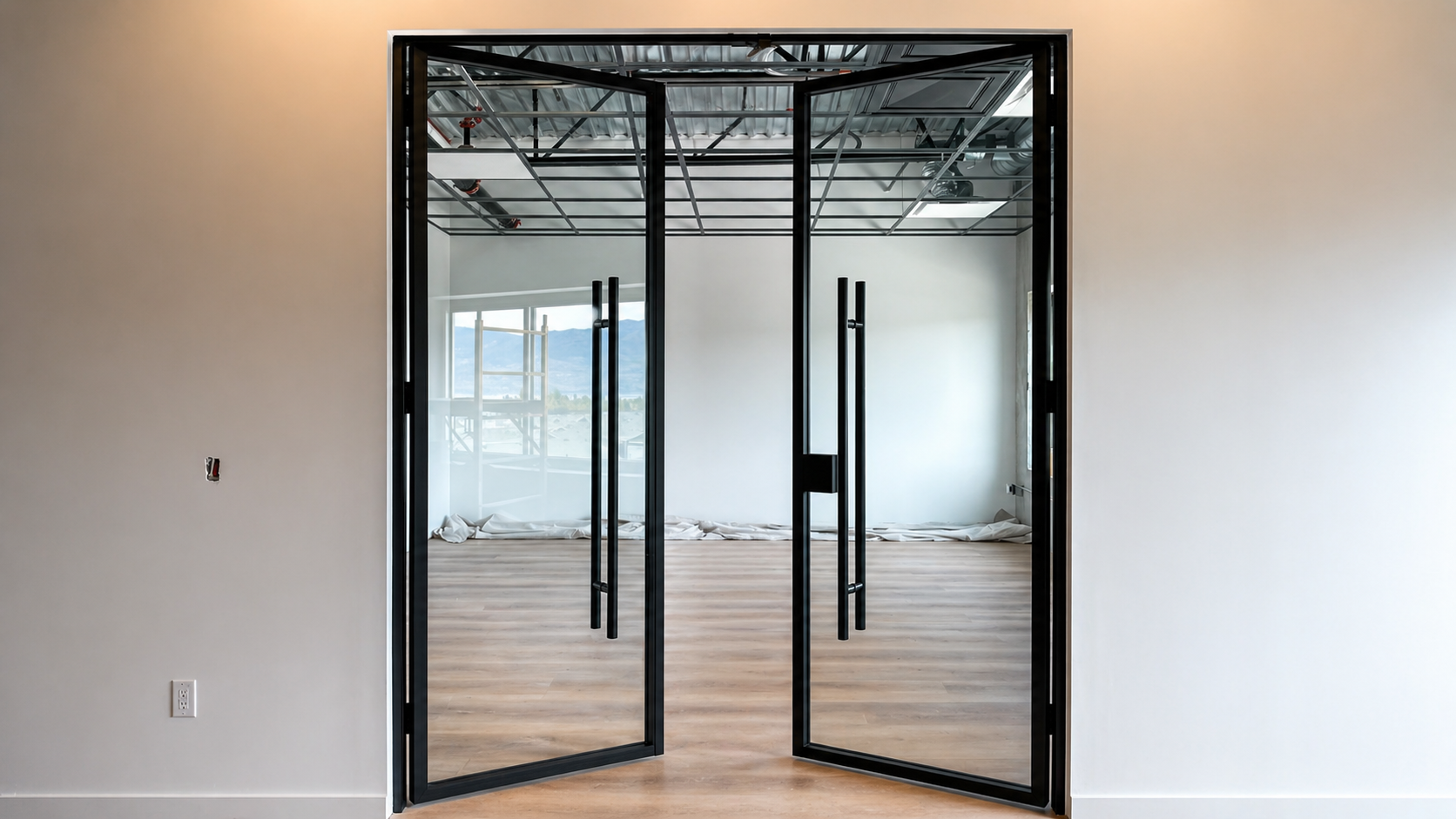 Modern Office Glass Doors